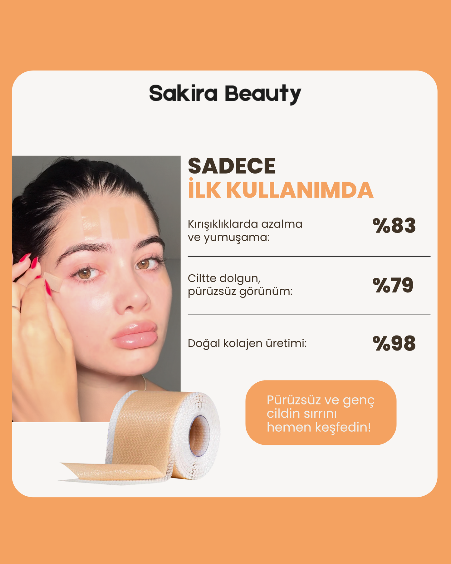 Sakira Beauty Kolajen Bandı