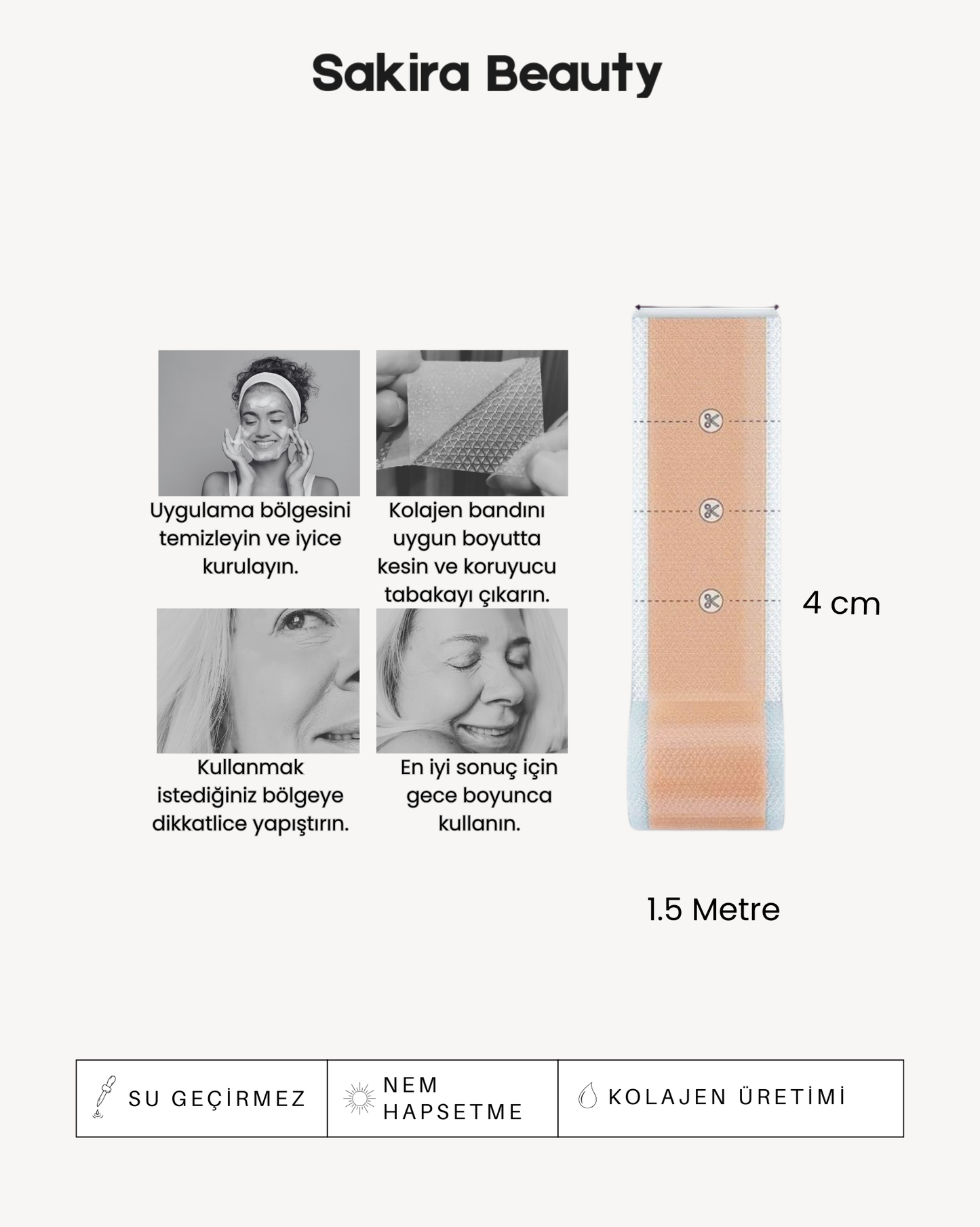 Sakira Beauty Kolajen Bandı
