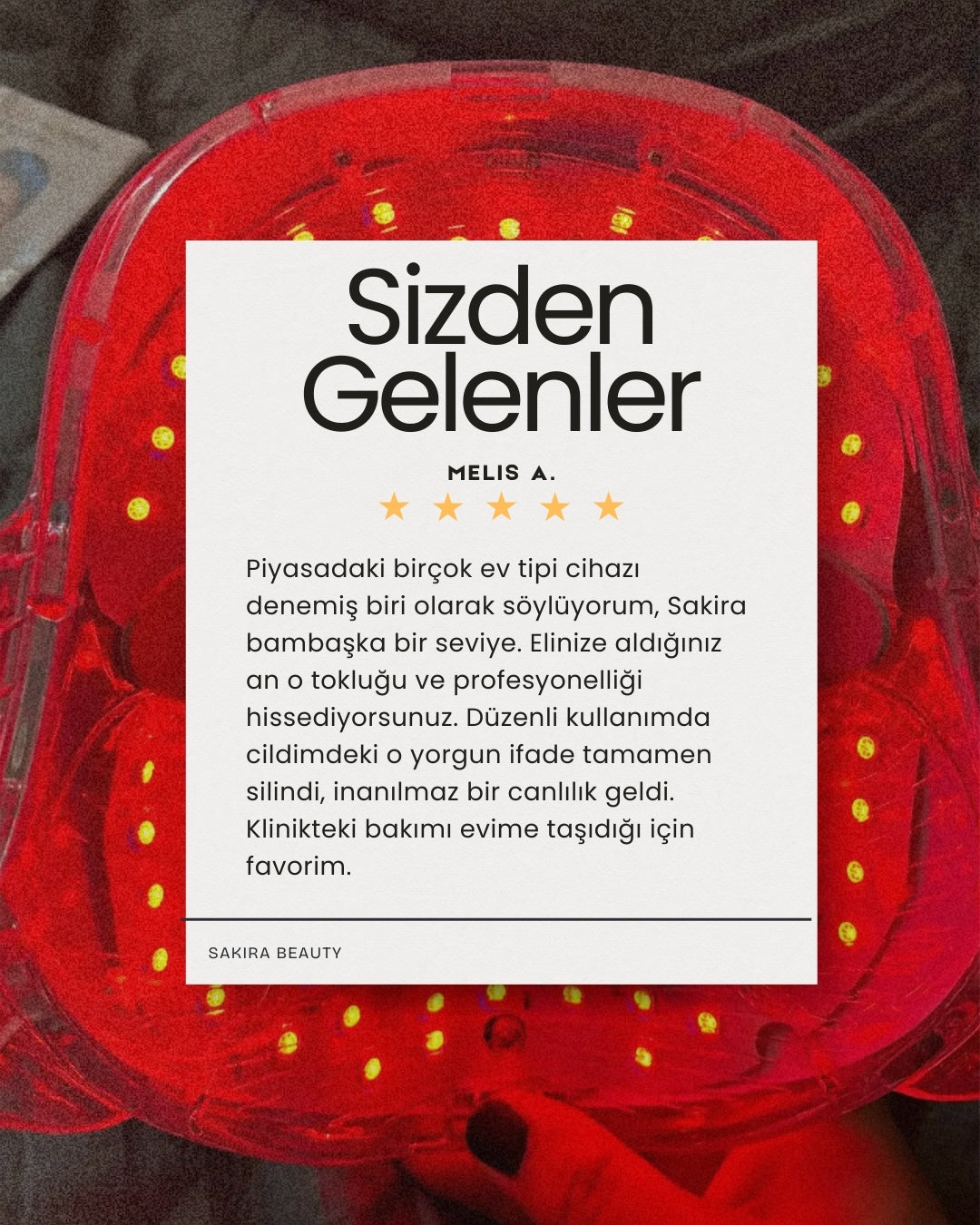 Sakira | ELITE Klinik LED Maske 7-Spectrum™