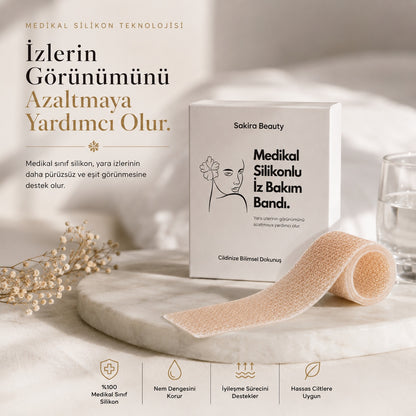 Sakira | Medikal Silikon İz Bakım Bandı